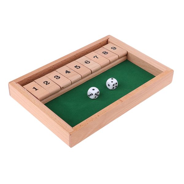 wood shut the box game handmade wooden 9 numbers with 2 dice vintage games other golf products
wood shut the box game handmade wooden 9 numbers with 2 dice vintage games other golf products