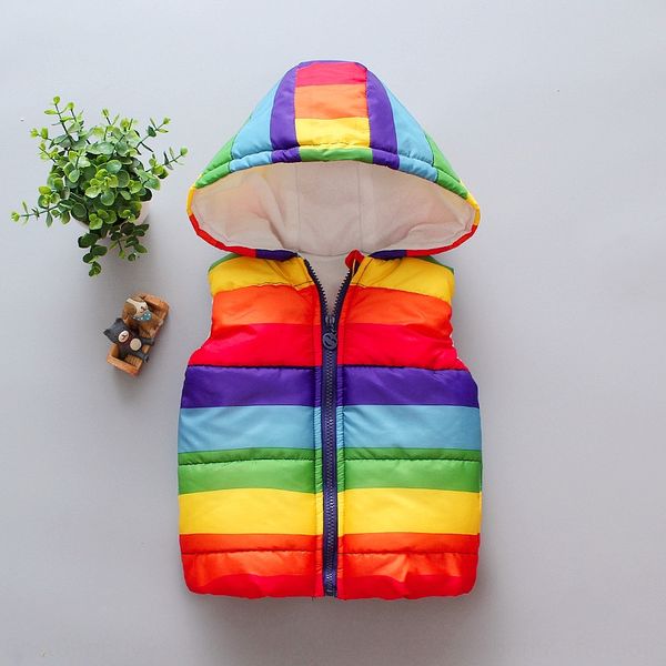 children's clothing children's coat warm coat vest boys and girls rainbow hooded light warm cotton vest, Camo
children's clothing children's coat warm coat vest boys and girls rainbow hooded light warm cotton vest, Camo