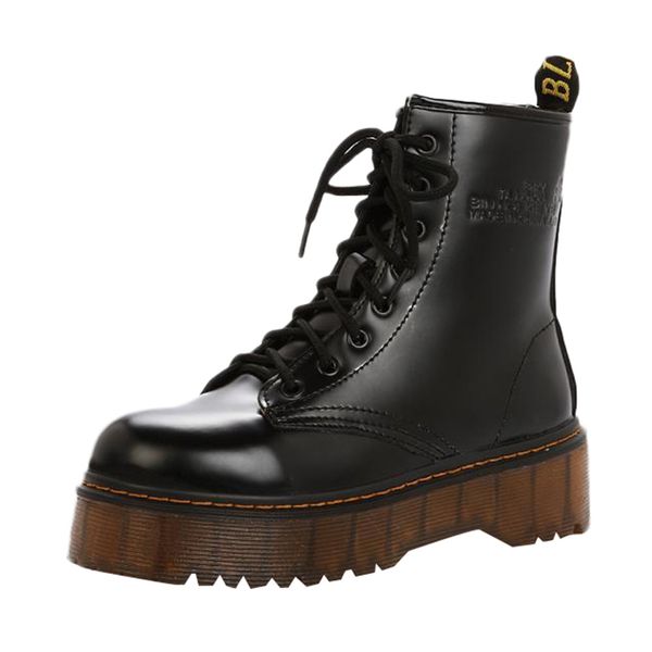 sagace size 35-40 chunky motorcycle boots for women autumn 2019 3 colors snow plus velvet combat boots ladies shoes, Black
sagace size 35-40 chunky motorcycle boots for women autumn 2019 3 colors snow plus velvet combat boots ladies shoes, Black