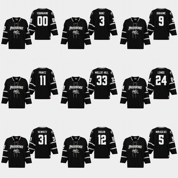 2019 providence friars 5 ben mirageas duhaime bryan lemos davis bunz mollot printz hayden hawkey jack dugan tournament hockey jersey, Black;red
2019 providence friars 5 ben mirageas duhaime bryan lemos davis bunz mollot printz hayden hawkey jack dugan tournament hockey jersey, Black;red