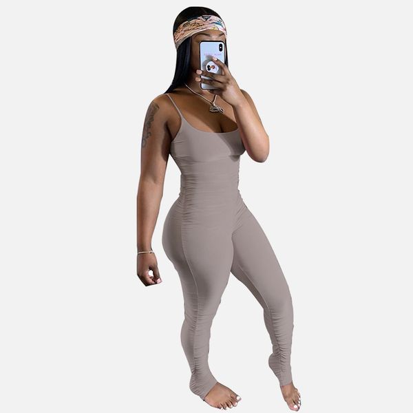 womens summer stacked leggings jumpsuits fashion sleeveless slim bodycon overalls lady 2020 sport fitness rompers female, Black;white
womens summer stacked leggings jumpsuits fashion sleeveless slim bodycon overalls lady 2020 sport fitness rompers female, Black;white