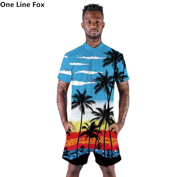 onelinefox fashion men rompers cargo overalls 3d print loose joggers short sleeve casual playsuit 2020 women jumpsuit streetwear, Black
onelinefox fashion men rompers cargo overalls 3d print loose joggers short sleeve casual playsuit 2020 women jumpsuit streetwear, Black