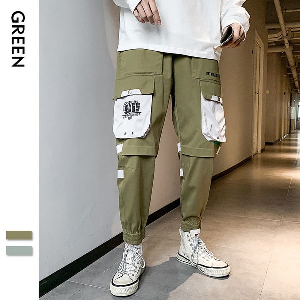 new men's multi pockets cargo harem pants hip hop casual male track pants joggers trousers fashion harajuku men streetwear, Black
new men's multi pockets cargo harem pants hip hop casual male track pants joggers trousers fashion harajuku men streetwear, Black