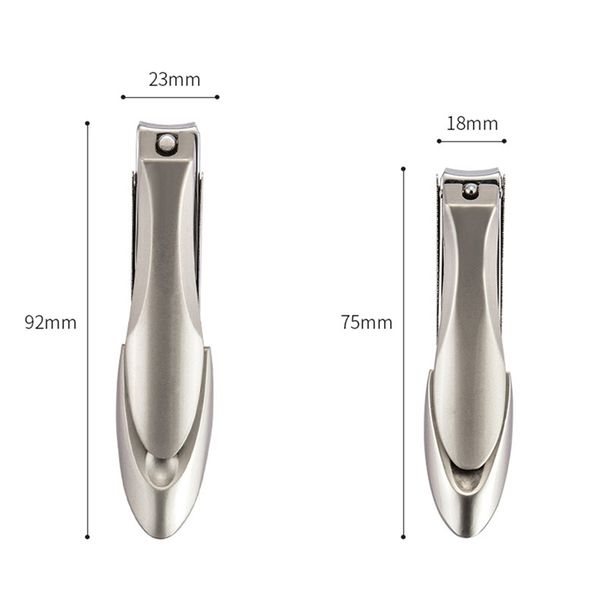 no splash fingernail toenail clippers stainless steel anti-splash manicure nail trimmer cutter good gift for women and men jk1912
no splash fingernail toenail clippers stainless steel anti-splash manicure nail trimmer cutter good gift for women and men jk1912
