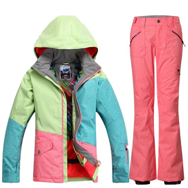 2018 new ski suit set women's snowboard jacket and pants ski suit women windproof waterproof women's winter jackets send
2018 new ski suit set women's snowboard jacket and pants ski suit women windproof waterproof women's winter jackets send