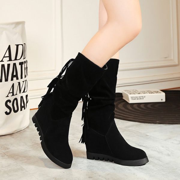 oversized 11 12 boots women woman winter boots women shoes botas frosted inner raised tassel, Black
oversized 11 12 boots women woman winter boots women shoes botas frosted inner raised tassel, Black