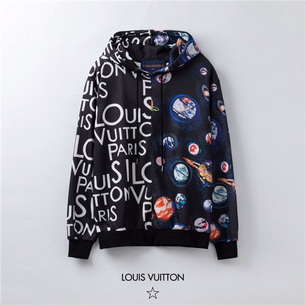 19fw luxurious paris brands design l hooded hoodie men women fashion planet print casual streetwear sweatshirts outdoor v sweatshirt, Blue;black
19fw luxurious paris brands design l hooded hoodie men women fashion planet print casual streetwear sweatshirts outdoor v sweatshirt, Blue;black