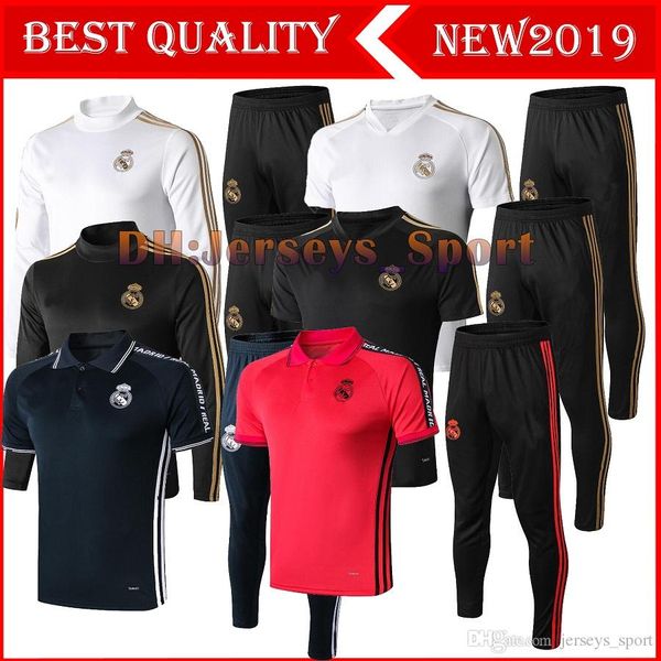 2019 real madrid tracksuit men's soccer chandal football tracksuit 19 20 training suit skinny pants sportswear, Black
2019 real madrid tracksuit men's soccer chandal football tracksuit 19 20 training suit skinny pants sportswear, Black