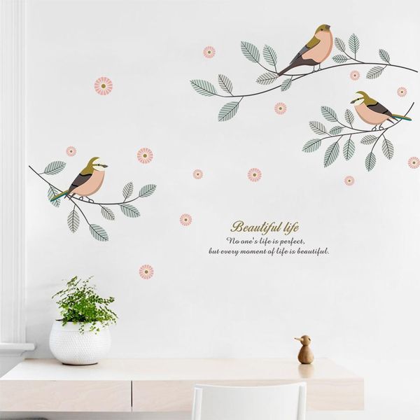 bird on branch art wall sticker living room bedroom home decor cupboard mural decals self-adhesive wallpaper stickers decoration
bird on branch art wall sticker living room bedroom home decor cupboard mural decals self-adhesive wallpaper stickers decoration