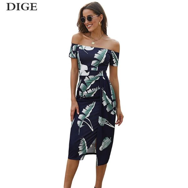 2020 summer new dress female print off-the-shoulder short sleeve high waist hem split mid-length dress b0681, Black;gray 
2020 summer new dress female print off-the-shoulder short sleeve high waist hem split mid-length dress b0681, Black;gray