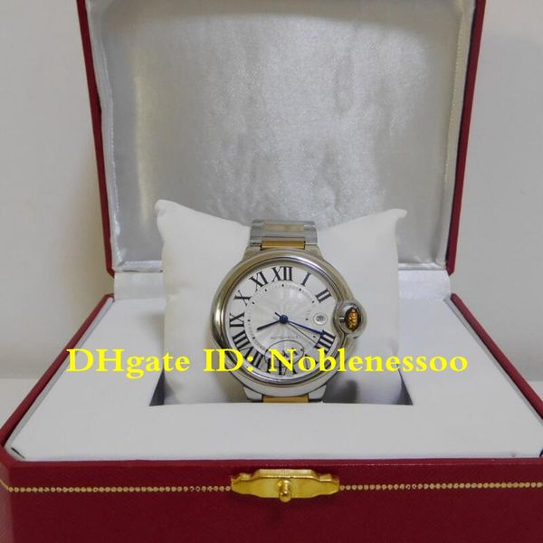 12 color automatic luxury watch men's 42mm two-tone steel and 18k yellow gold w2bb0022 w69016z4 w2bb0004 w6920042 bracelet mens watches, Slivery;brown
12 color automatic luxury watch men's 42mm two-tone steel and 18k yellow gold w2bb0022 w69016z4 w2bb0004 w6920042 bracelet mens watches, Slivery;brown