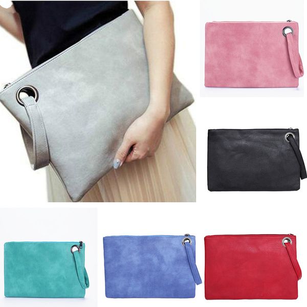 Fashion Women Solid Clutch Bag Candy Color Envelope Bag Office Style PU Leather Evening Party Wedding Day Clutches Tote
Fashion Women Solid Clutch Bag Candy Color Envelope Bag Office Style PU Leather Evening Party Wedding Day Clutches Tote