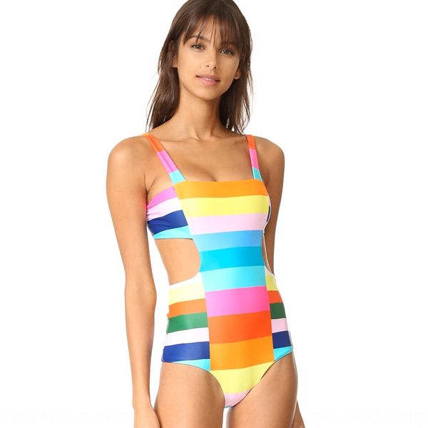 rainbow color matching one-piece women's rainbow color matching one-piece swimsuit women's swimsuit, White;black
rainbow color matching one-piece women's rainbow color matching one-piece swimsuit women's swimsuit, White;black