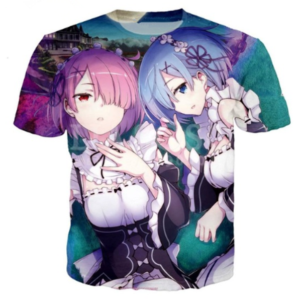 harajuku anime re:zero rem ram cute girl fashion t shirt 3d print men/womens summer round collar short sleeve casual u1632, White;black
harajuku anime re:zero rem ram cute girl fashion t shirt 3d print men/womens summer round collar short sleeve casual u1632, White;black