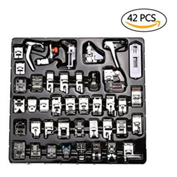 42 piece set presser foot combination set home sewing machine presser foot combination diy apparel sewing tools & accessory, Black
42 piece set presser foot combination set home sewing machine presser foot combination diy apparel sewing tools & accessory, Black