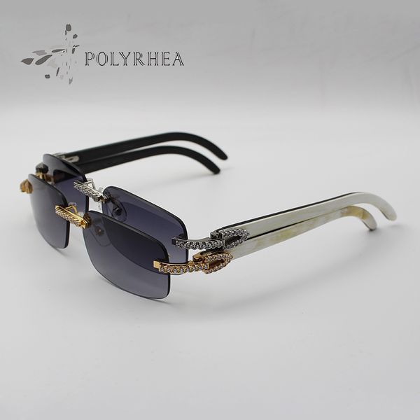 striped black natural women sunglasses glasses sun luxury decorative large glasses rimless diamond horn white inside buffalo horn buffa fofw, White;black
striped black natural women sunglasses glasses sun luxury decorative large glasses rimless diamond horn white inside buffalo horn buffa fofw, White;black