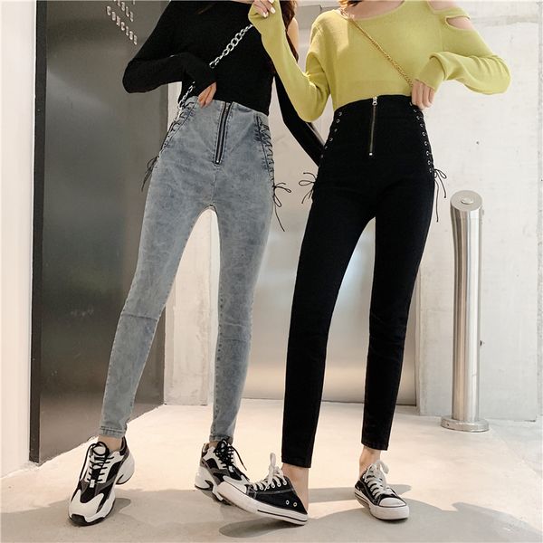 AprilGrass Brand Designer Women Fashion New Jeans Ankle-length Pants Europe Hot Sale Lace-Up Bowknot Slim Pencil Pants Stylish Panter Female
AprilGrass Brand Designer Women Fashion New Jeans Ankle-length Pants Europe Hot Sale Lace-Up Bowknot Slim Pencil Pants Stylish Panter Female
