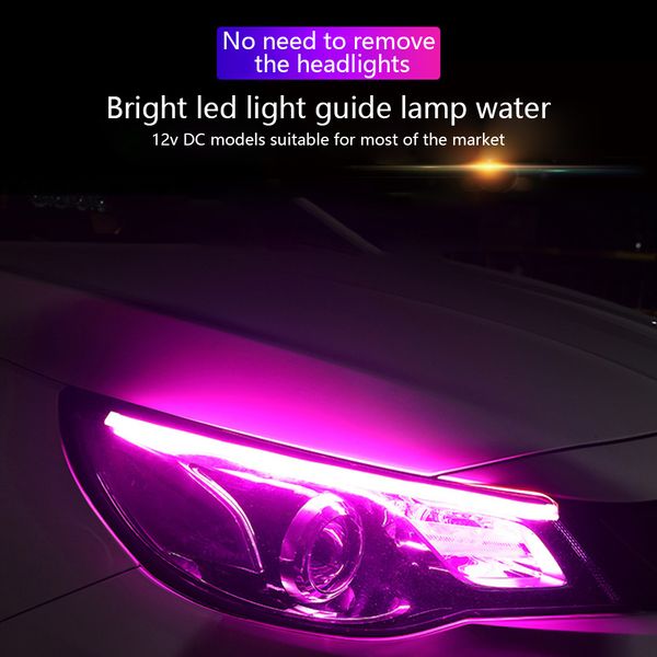 zuorui car led daytime running light guide strips dual colors turning streamer decorative lamps marquee car atmosphere light
zuorui car led daytime running light guide strips dual colors turning streamer decorative lamps marquee car atmosphere light