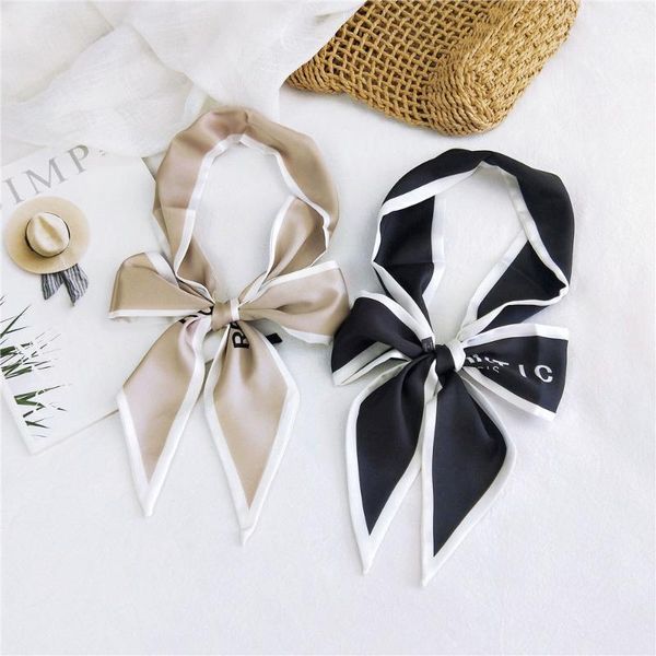 2020 new women's black long skinny neck tie scarf scraf women silk hair hand bag handle scarfs for ladies handbag, Blue;gray
2020 new women's black long skinny neck tie scarf scraf women silk hair hand bag handle scarfs for ladies handbag, Blue;gray