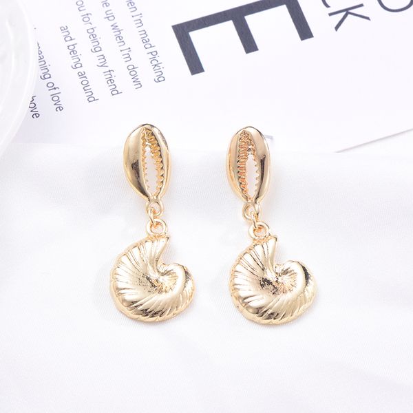 2019 fashion shell earrings for women summer vocation sea beach drop earring vintage gold long earrings female boho jewelry, Silver
2019 fashion shell earrings for women summer vocation sea beach drop earring vintage gold long earrings female boho jewelry, Silver