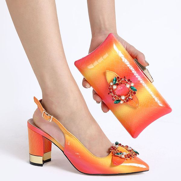 italy stylish shoe and bag set women shoes and bag set african wedding sandals italian shoes with matching bags women heels, Black
italy stylish shoe and bag set women shoes and bag set african wedding sandals italian shoes with matching bags women heels, Black