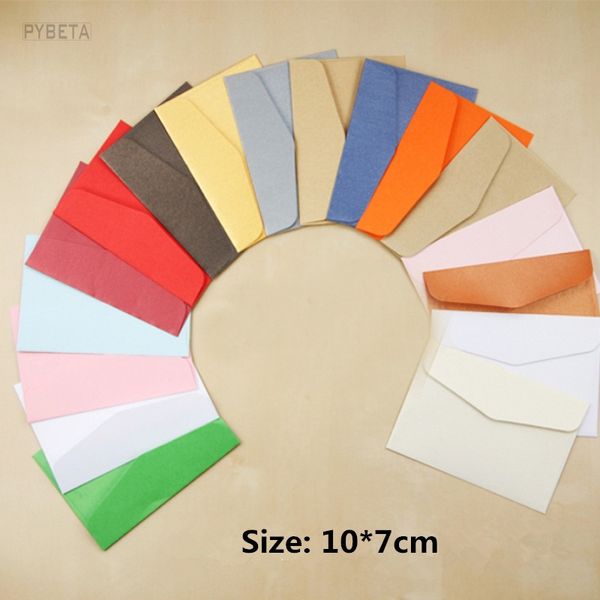 100pcs- 10*7cm 120gsm small colorful pearl paper envelope membership card decorate envelope invitation
100pcs- 10*7cm 120gsm small colorful pearl paper envelope membership card decorate envelope invitation