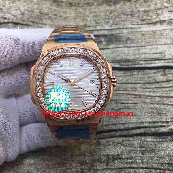 designer watch men's automatic luxury watch 5713 rose strap diamond bezel stainless steel men's mechanical monte luxury watch, Slivery;brown
designer watch men's automatic luxury watch 5713 rose strap diamond bezel stainless steel men's mechanical monte luxury watch, Slivery;brown