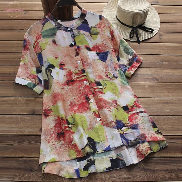womens blouse flower print short sleeve shirt pullover womens and blouses camisas mujer women blouses 2020 new, White
womens blouse flower print short sleeve shirt pullover womens and blouses camisas mujer women blouses 2020 new, White