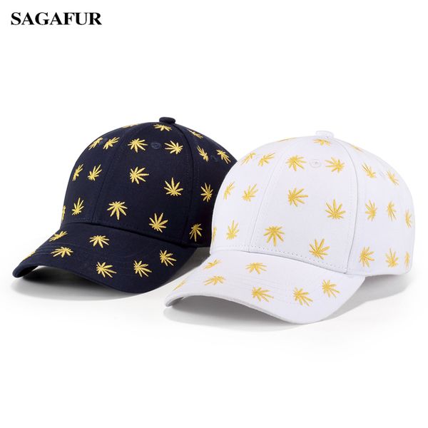 sagafur cotton female male cap maple embroidery white hat spring summer classic design casual women's sun protection, Blue;gray
sagafur cotton female male cap maple embroidery white hat spring summer classic design casual women's sun protection, Blue;gray
