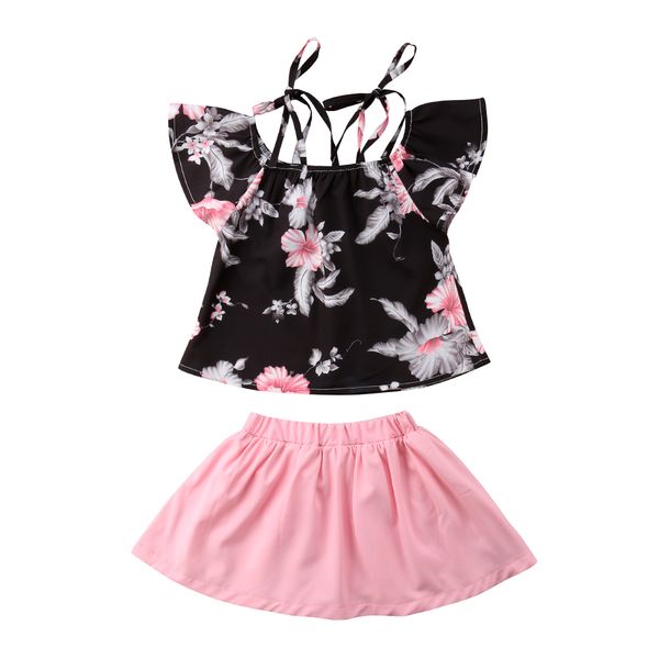 Newborn Infant Toddler Kids Baby Girls Outfits Clothes Off-shoulder Cotton Casual Popular Girls Tops+Dress Skirt 2PCS Sets
Newborn Infant Toddler Kids Baby Girls Outfits Clothes Off-shoulder Cotton Casual Popular Girls Tops+Dress Skirt 2PCS Sets
