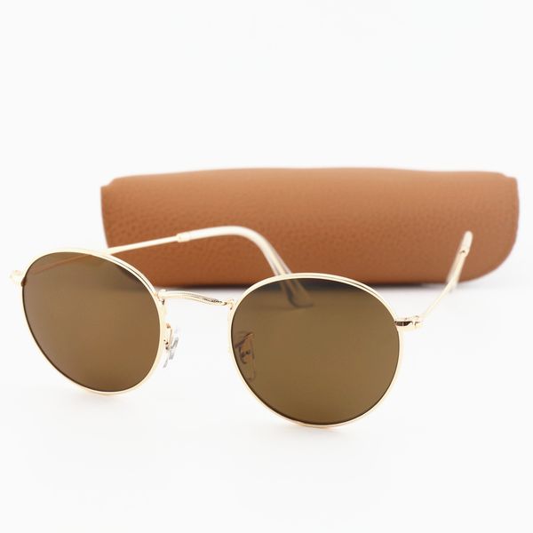 new classic round sunglasses for men women txrppr brand designer gold metal frame brown 50mm sun glasses sport eyewear with brown box, White;black
new classic round sunglasses for men women txrppr brand designer gold metal frame brown 50mm sun glasses sport eyewear with brown box, White;black