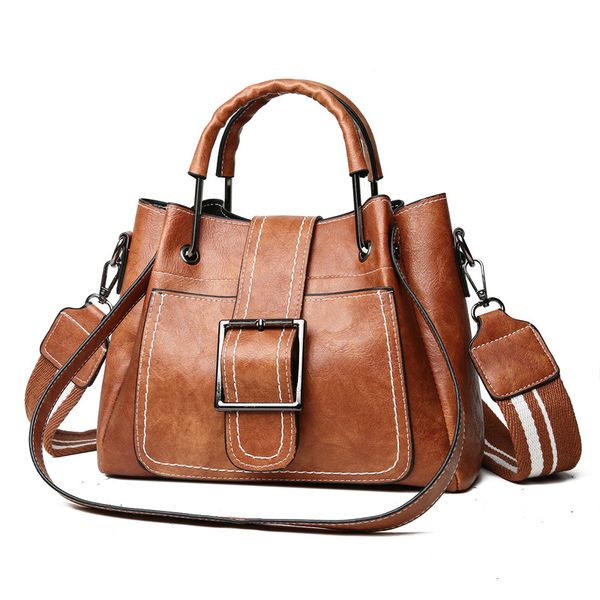women's bag 2020 new fashion bucket bag european and american style wide shoulder belt buckle single shoulder straddle handbag
women's bag 2020 new fashion bucket bag european and american style wide shoulder belt buckle single shoulder straddle handbag