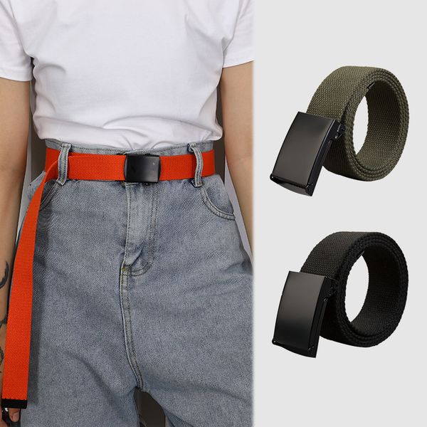 3.8cm belts for women brand canvas belt with buckle casual waistband strap belt for woman, Black;brown
3.8cm belts for women brand canvas belt with buckle casual waistband strap belt for woman, Black;brown