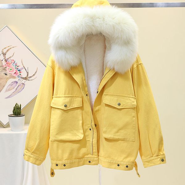 2019 winter new parka jacket woman detachable wool liner fur collar cowboy cotton-padded clothes women thick warm parkas coats, Black
2019 winter new parka jacket woman detachable wool liner fur collar cowboy cotton-padded clothes women thick warm parkas coats, Black