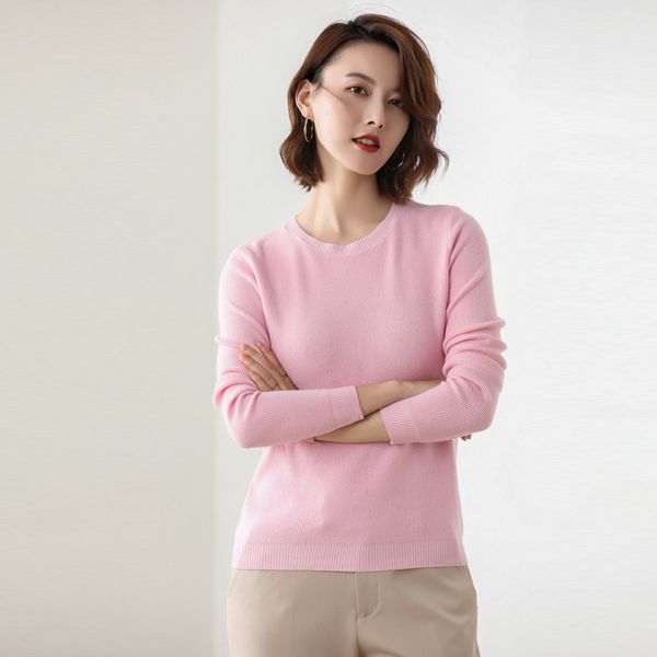 lhzsyy autumn winter new women's knitted o neck sweater casual solid color loose bottoming shirt soft wild short warm pullover, White;black
lhzsyy autumn winter new women's knitted o neck sweater casual solid color loose bottoming shirt soft wild short warm pullover, White;black