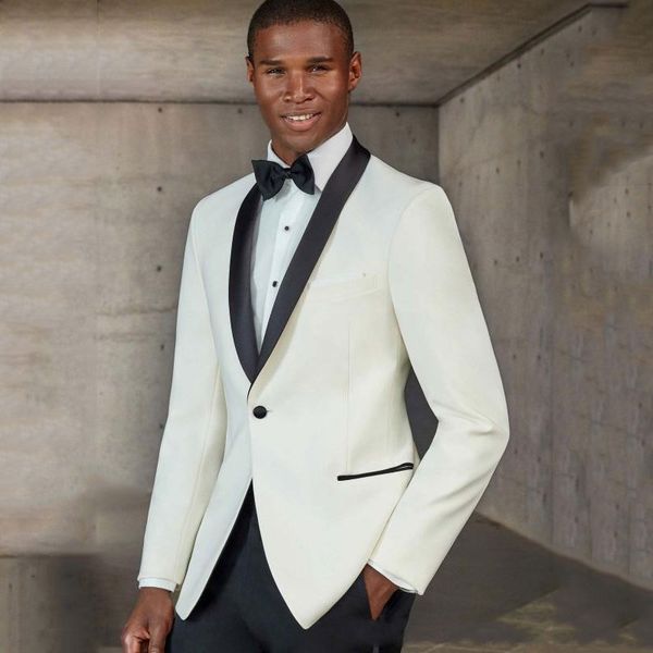 white groom tuxedo men suits for wedding evening party black satin lapel terno masculino male blazer costume homme 2piece groomsmen outfit, Black;gray
white groom tuxedo men suits for wedding evening party black satin lapel terno masculino male blazer costume homme 2piece groomsmen outfit, Black;gray