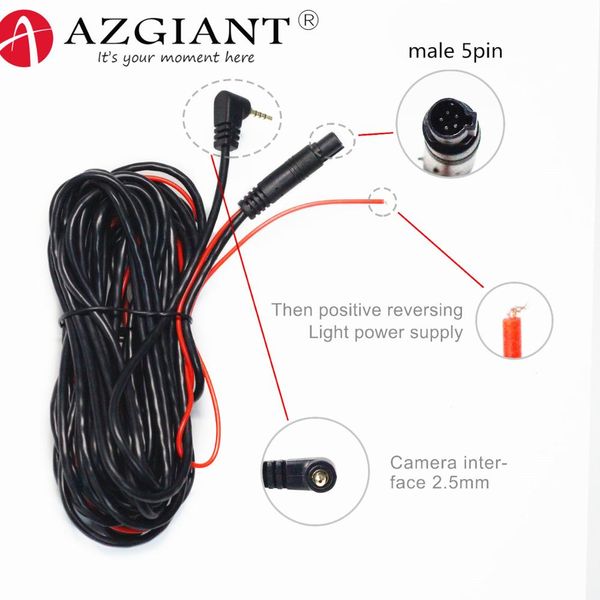 6/10m 5pin 2.5mm jack extension cable for car rca video rear view camera male, dvr camera cable
6/10m 5pin 2.5mm jack extension cable for car rca video rear view camera male, dvr camera cable