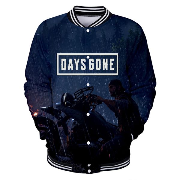 2019 new game days gone men baseball wear fashion o-neck long sleeve casual men's sweatshirt baseball wear xxs-4xl top, Black
2019 new game days gone men baseball wear fashion o-neck long sleeve casual men's sweatshirt baseball wear xxs-4xl top, Black
