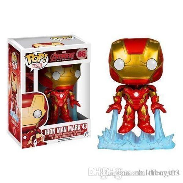 lxh funko pop iron man mark 43 avengers age of ultron bobble head vinyl action figure with box #177 toy gift
lxh funko pop iron man mark 43 avengers age of ultron bobble head vinyl action figure with box #177 toy gift