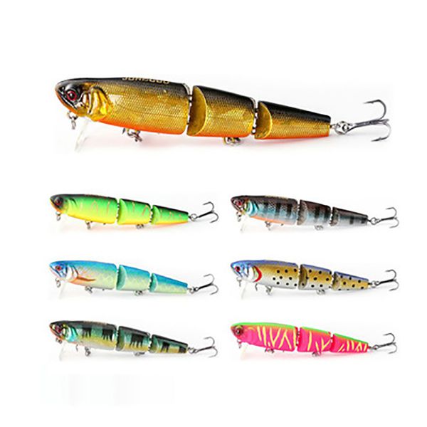 шарнирная рыболовная приманка 9.8cm 11.5g floating minnow пластиковой искусственная рыбалки воблеры инструменты приманка 3 разделов
шарнирная рыболовная приманка 9.8cm 11.5g floating minnow пластиковой искусственная рыбалки воблеры инструменты приманка 3 разделов