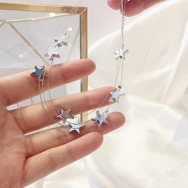 jewelry cute fashion trendy star multi layer necklace choker women necklaces boho pendants, Golden;silver
jewelry cute fashion trendy star multi layer necklace choker women necklaces boho pendants, Golden;silver
