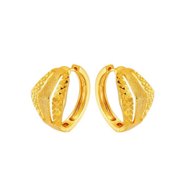 november 2019 new simple fashion gold 18k gold-plated european and american women's earrings, Golden;silver
november 2019 new simple fashion gold 18k gold-plated european and american women's earrings, Golden;silver