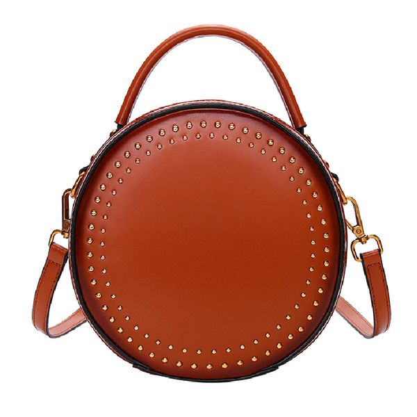 100% genuine leather vintage rivet tote bag women leather handbags women messenger bags round ladies shoulder bag
100% genuine leather vintage rivet tote bag women leather handbags women messenger bags round ladies shoulder bag