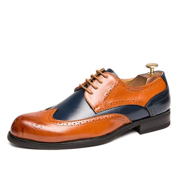 flat oxford shoes fashion hollw brogue men pu leather formal dress shoes comfortable big size 38-47 office party footwear, Black
flat oxford shoes fashion hollw brogue men pu leather formal dress shoes comfortable big size 38-47 office party footwear, Black