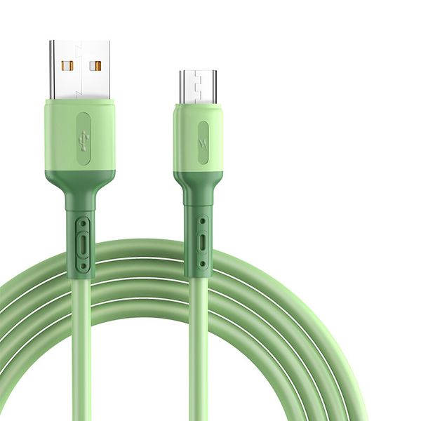 liquid silica gel data cable, suitable for mobile phones with three interfaces such as android / type-c, 3a high current fast charging data
liquid silica gel data cable, suitable for mobile phones with three interfaces such as android / type-c, 3a high current fast charging data