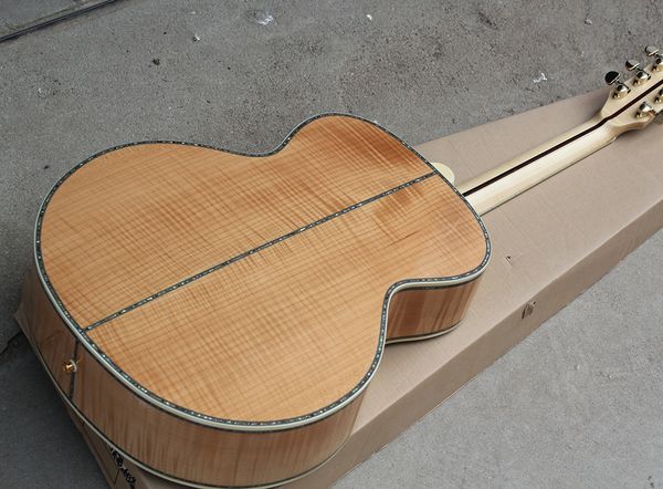 ebony fingerboard acoustic guitar with bone nutsaddleflame maple backsidecolorful shell inlaycan be customized
ebony fingerboard acoustic guitar with bone nutsaddleflame maple backsidecolorful shell inlaycan be customized