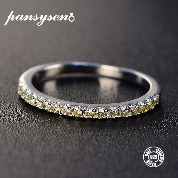 pansysen solid 925 sterling silver round circle spinel finger rings exquisite classic ring for women wedding engagement gifts, Golden;silver
pansysen solid 925 sterling silver round circle spinel finger rings exquisite classic ring for women wedding engagement gifts, Golden;silver