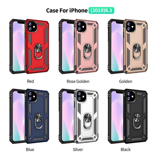Противоударный броня Kickstand чехол для телефона для iphone 11 Pro Max Finger Магнитное кольцо
Противоударный броня Kickstand чехол для телефона для iphone 11 Pro Max Finger Магнитное кольцо