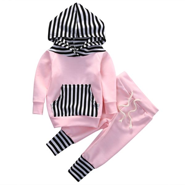 2pcs новорожденных baby girl с длинным рукавом повседневная мода модные stripe толстовка пальто топы брюки розовые гетры outfit, Pink;blue
2pcs новорожденных baby girl с длинным рукавом повседневная мода модные stripe толстовка пальто топы брюки розовые гетры outfit, Pink;blue