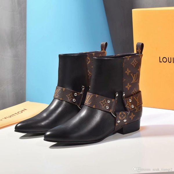 new fashion luxury ladies short boots fashion comfortable leather women short boots color motorcycle martin boots 14 inches 6 inches, Black
new fashion luxury ladies short boots fashion comfortable leather women short boots color motorcycle martin boots 14 inches 6 inches, Black